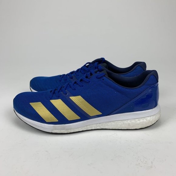 Adidas Adizero Boston 8 Royal Blue Running Shoe 12 main image 4